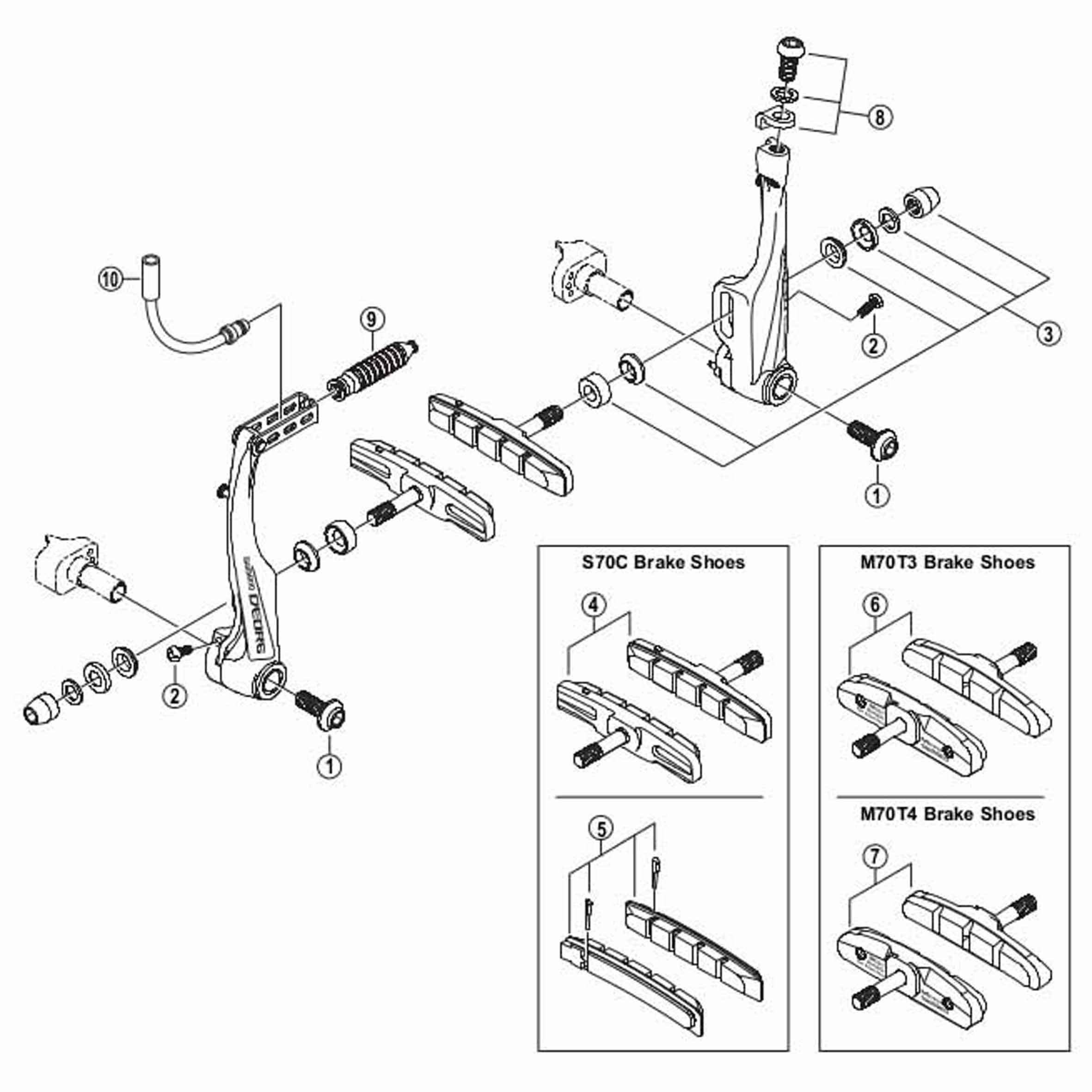 Y8GV05000 スプリング調整ネジ(M3×8mm) 1個 SHIMANO(シマノ) 【通販