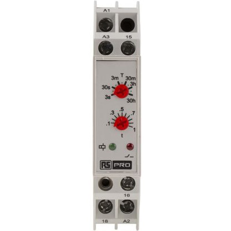 896-6810 RS PRO 遅延リレー オンディレー シングル動作 RS PRO 1個 896-6810