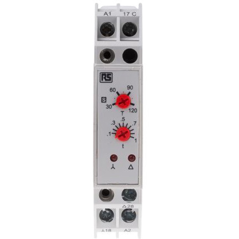 896-6838 RS PRO 遅延リレー スターデルタ シングル動作 RS PRO 1個 896-6838