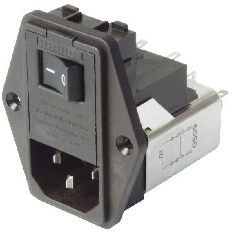 FN389B-6/21 Schaffner IECフィルタ オス IEC規格 IEC / EN 60939 パネルマウント 1個 SCHAFFNER 【通販モノタロウ】