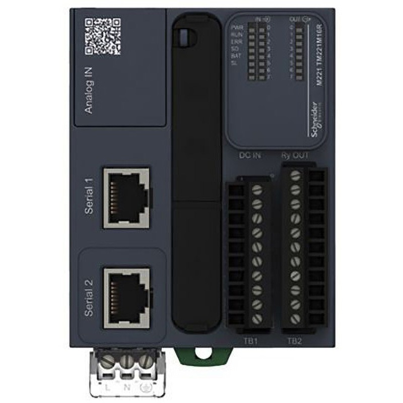 TM221M16R Schneider Electric PLC (CPUユニット)ユニット， シリーズ名：Modicon M221 1個 シュナイダーエレクトリック 【通販モノタロウ】