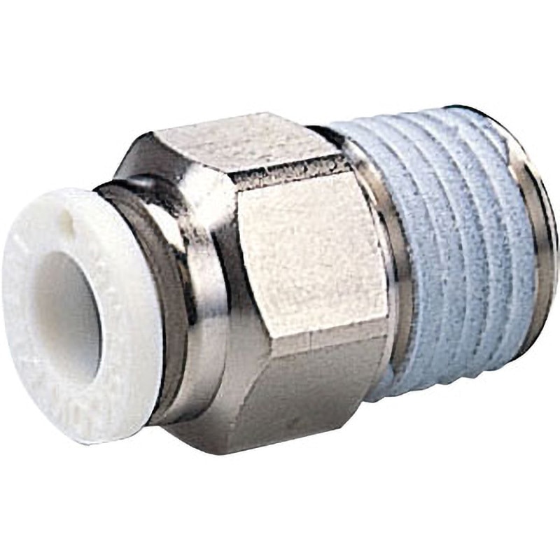 AC6-R3/8 プッシュワン Aシリーズ コネクタ ニッタ 空気 水 適合