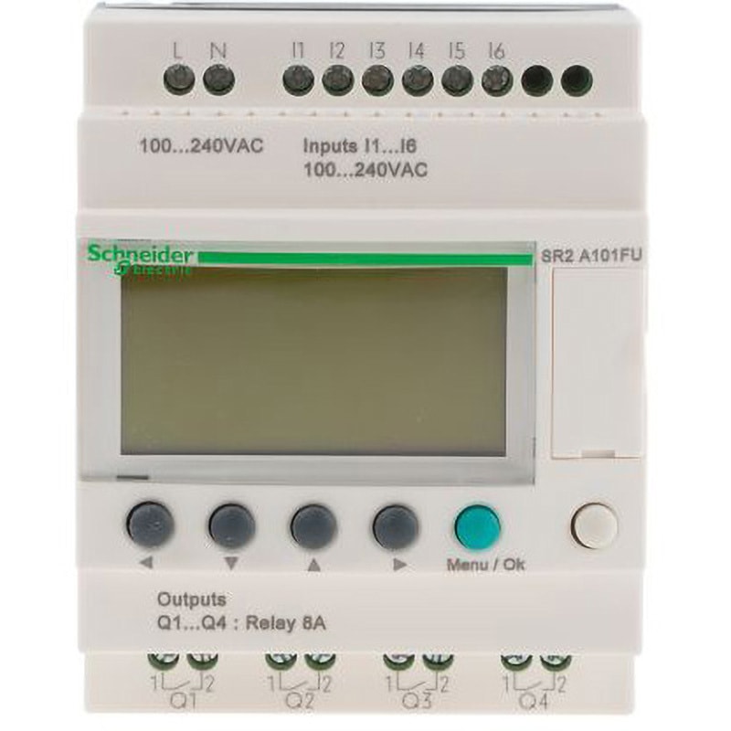 SR2A101FU Schneider Electric ロジックモジュール ディスプレイ付き リレー シュナイダーエレクトリック 1個 SR2A101FU 28,786円