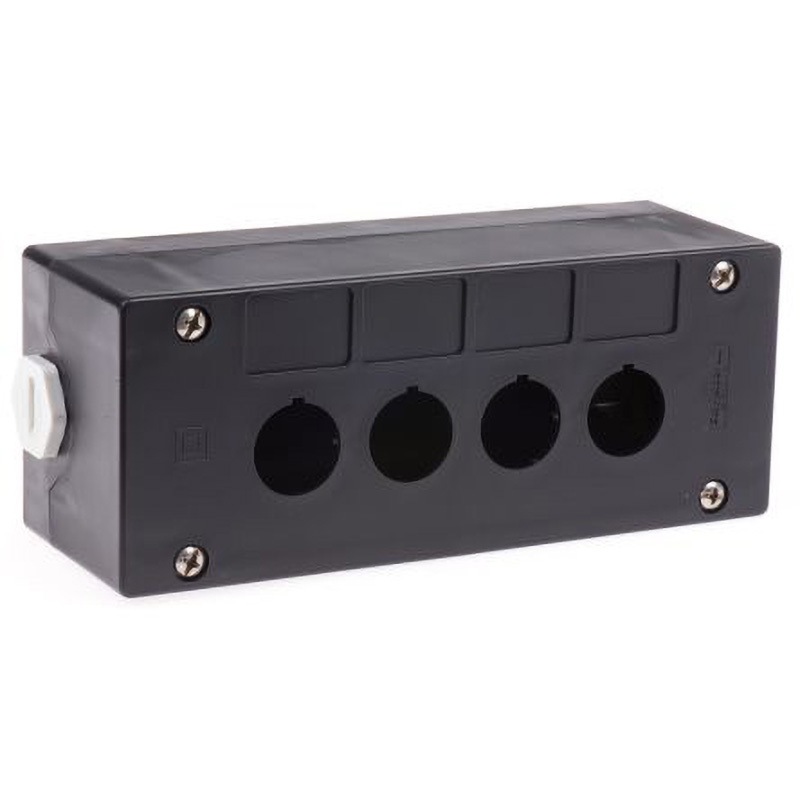 XALG04 Schneider Electric， コントロールボックス， 穴径 22mm， 4 点用， プラスチック シュナイダーエレクトリック 1個 XALG04 8,745円