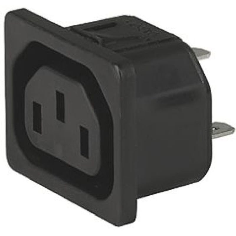 6600.4315. Schurter IECプラグ C13 メス スナップイン 1箱(50個) SCHURTER 【通販モノタロウ】