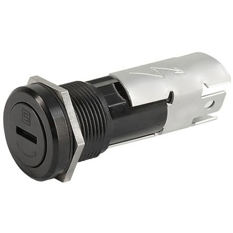 31.2205 Schurter パネル取り付けヒューズホルダ SCHURTER 16A AC250V 適合ヒューズ管サイズΦ6.3×32mm 1袋(25個)