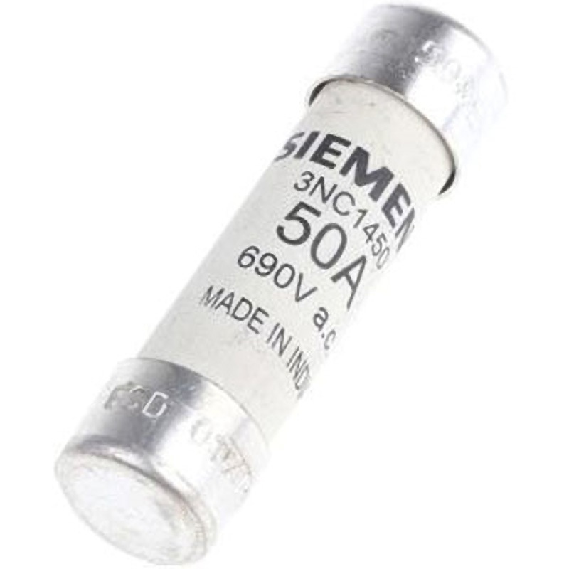 3NC1450 Siemens 管ヒューズ SIEMENS AC690V 50A サイズΦ14×51mm 1袋(10個) 3NC1450