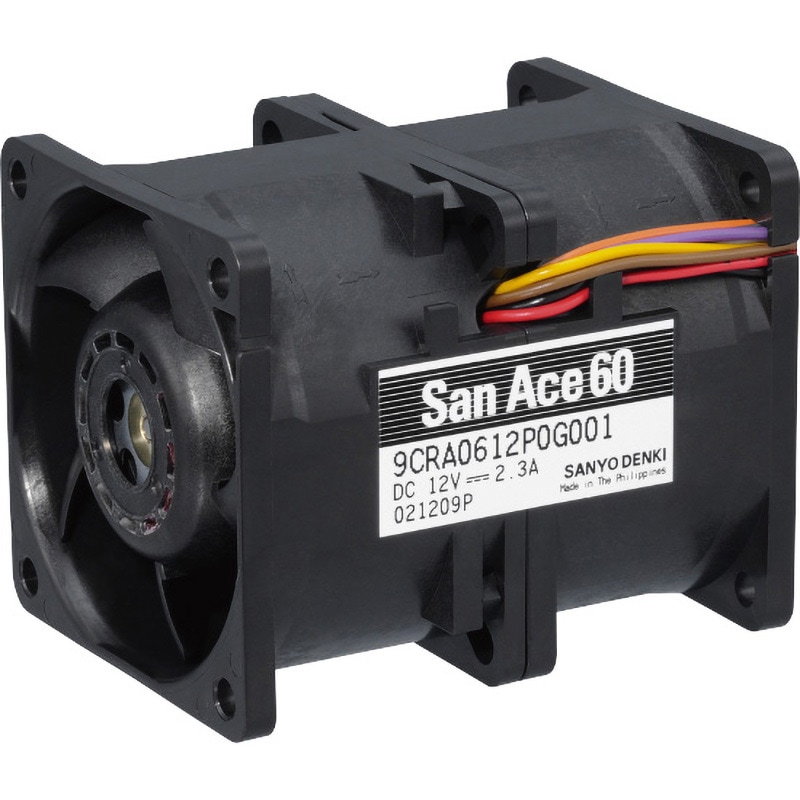 9CRE0412P5J03 DCサンエース 二重反転ファン 山洋電気 DC12V 9CRE0412P5J03 DCサンエース 二重反転ファン 山洋電気 DC12V