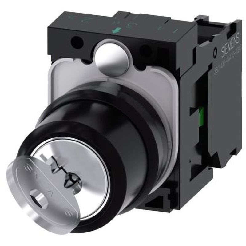 3SU1100-4BF11-1BA0 Siemens， キースイッチ完全ユニット，  2 ノッチ SIEMENS 1個 3SU1100-4BF11-1BA0 12,226円