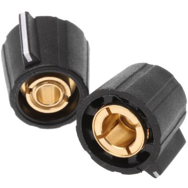 SP151 250 BLACK Sifam ノブ 6.35mm Sifam 1袋(10個) SP151 250 BLACK