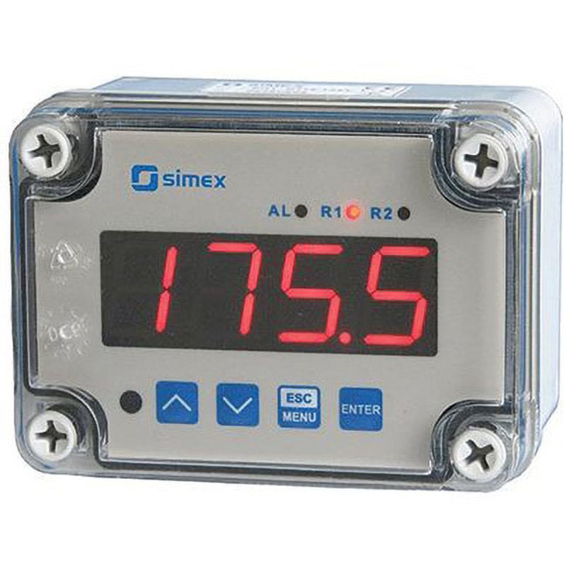 SRP-N118-1821-1-4-001 Simex デジタルパネルメータ LED Simex 1個 SRP-N118-1821-1-4-001