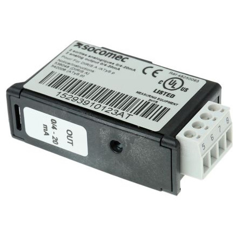 4825 0093 Socomec PLC I/Oモジュール Socomec 1個 4825 0093