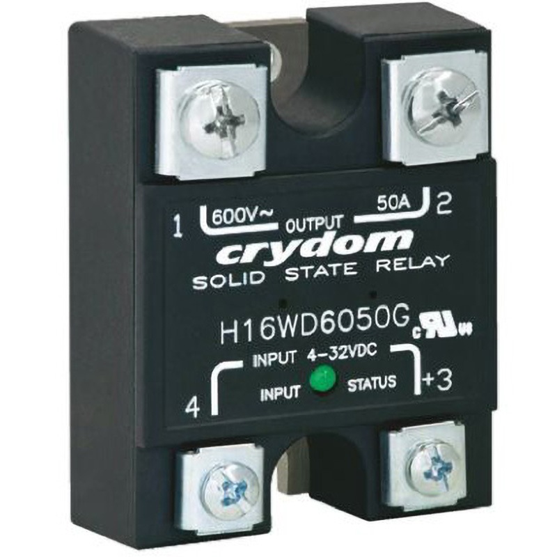 H16WD6025G Solid State Relay Sensata / Crydom パネルマウント 25A AC660V   H16WD6025G