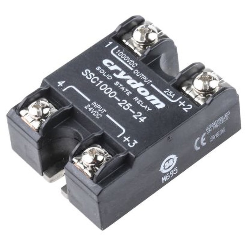SSC1000-25-24 Solid State Relay Sensata / Crydom 表面実装 25A 1000V