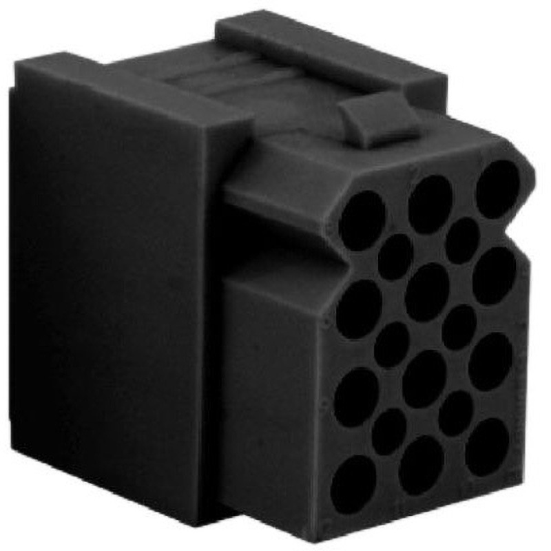 SMS15R1 Souriau コネクタハウジング SMSシリーズ SOURIAU ストレート メス コンタクト数15 パネルマウント 行数5  1袋(5個) SMS15R1