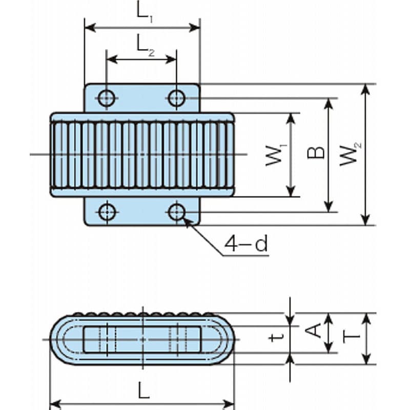 SR2050 ローラウェイ SR IKO(日本トムソン) 内径3.8mm SR2050