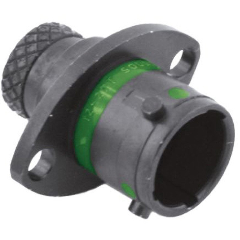 8STA00406PD Souriau 丸形コネクタ 軽量・小型 8STA SOURIAU コンタクト数6 ストレート パネルマウント 3A  1個