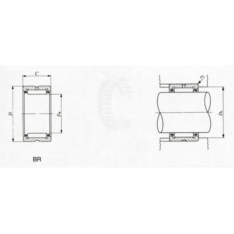 ベア NAX2530Z スラストボールベアリング付ニードルベアリング NAX