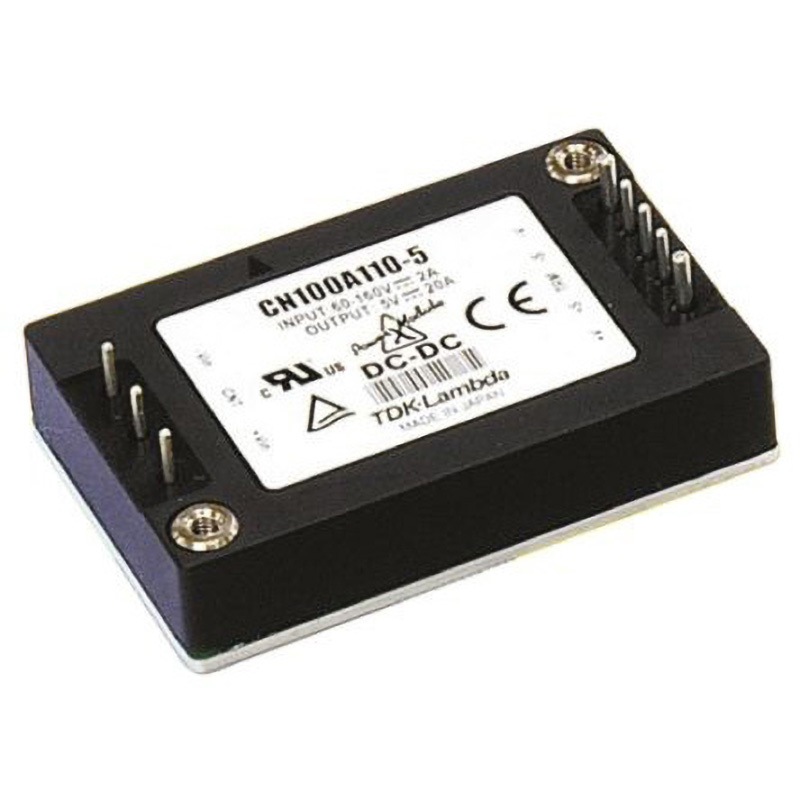CN100A110-5 TDK-Lambda 絶縁DC-DCコンバータ TDKラムダ CN-Aシリーズ 20A DC5V 100W 幅36.8mm奥行12.7mm 13,855円
