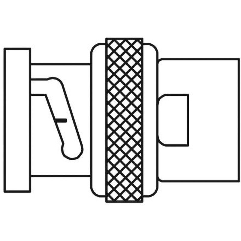 RBD-50-L-00 TE Connectivity BNCコネクタ プラグ TE Connectivity Japan(旧:TYCOELECTRONICS(タイコエレクトロニクス)) オス ストレート TE Connectivity BNCプラグ ケーブルマウント  1個 RBD-50-L-00