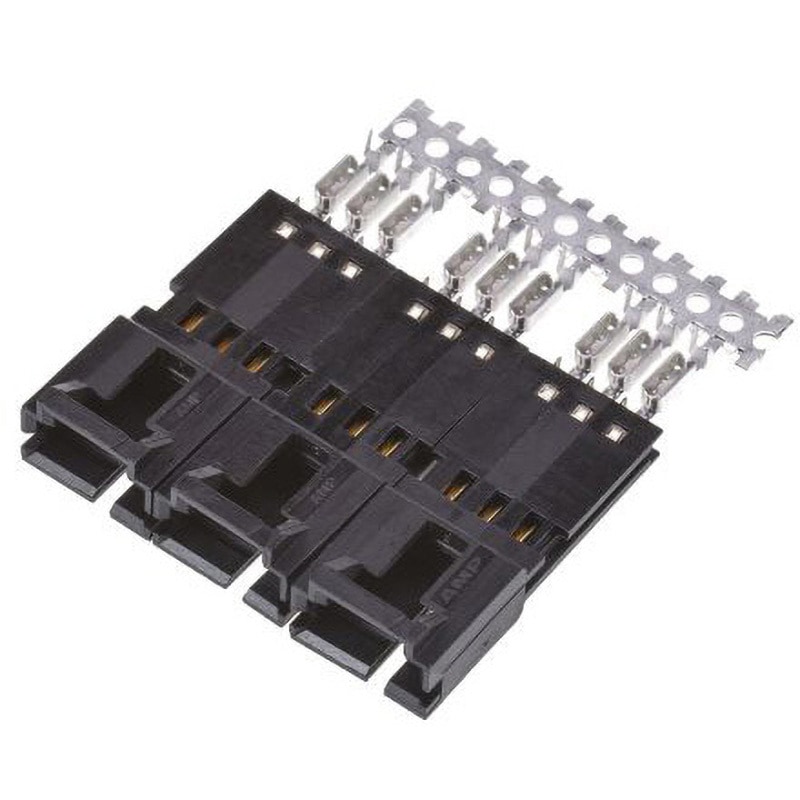 5-103946-2 TE Connectivity IDCコネクタ AMPMODU MTEシリーズ TE Connectivity Japan(旧:TYCOELECTRONICS(タイコエレクトロニクス)) 行数1 ストレート ケーブルマウント 1セット(55個) 5-103946-2