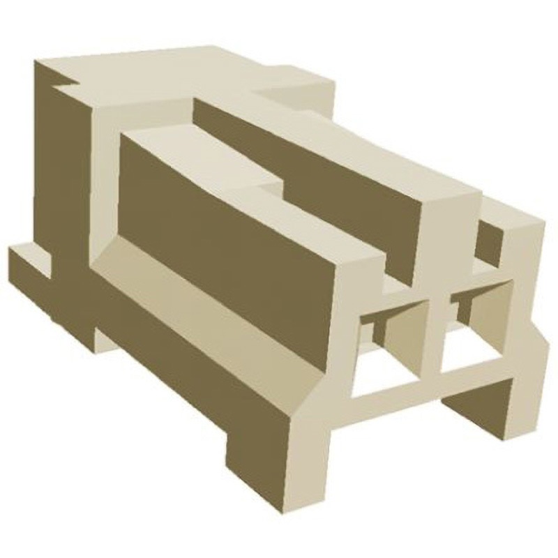 172053-2 TE Connectivity IDCコネクタ MTEIシリーズ TE Connectivity Japan(旧:TYCOELECTRONICS(タイコエレクトロニクス)) メス 行数1 ライトアングル コンタクト数2 ナイロン  1袋(1000個) 172053-2