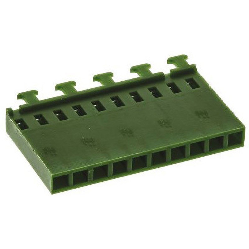 1-925369-0 TE Connectivity コネクタハウジング メス 10極 1列 2.54mm アンプモジュール TE Connectivity Japan(旧:TYCOELECTRONICS(タイコエレクトロニクス)) ストレート AMPMODU MOD IVシリーズ センターラインMod IVコネクタ  1箱(1000個) 119,900円