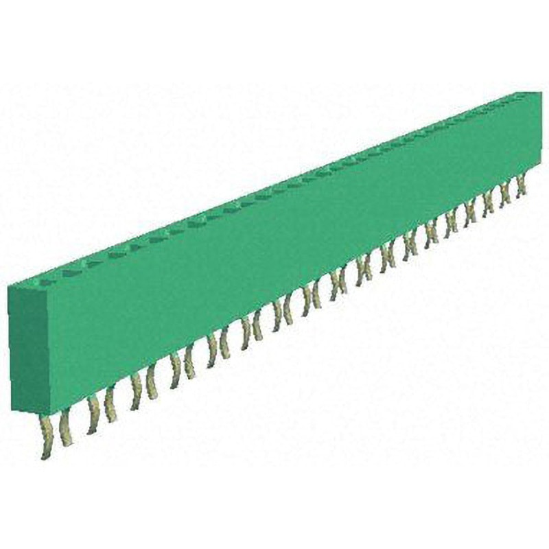 3-215297-6 TE Connectivity コネクタハウジング メス 36極 1列 2.54mm アンプモジュール TE Connectivity Japan(旧:TYCOELECTRONICS(タイコエレクトロニクス)) AMPMODU HV100シリーズ ストレート スルーホール 基板用コネクタ  1箱(16個) 3-215297-6