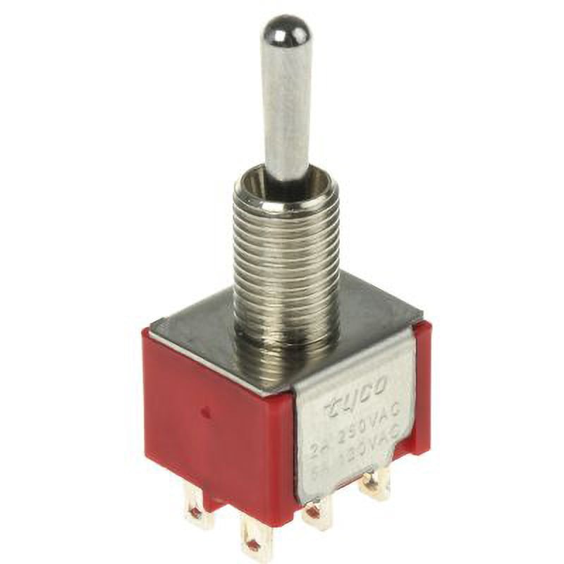 4-1825139-5 TE Connectivity トグルスイッチ (オン)-オンー(オン