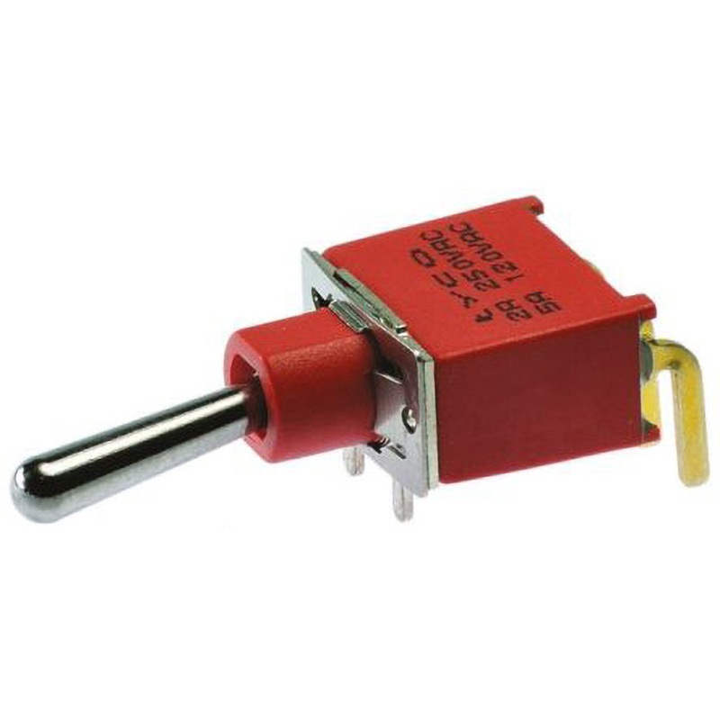 dtページ RS PRO トグルスイッチ, On-(On), SPDT, 400 mA @ 20 V dc, PCB | RS