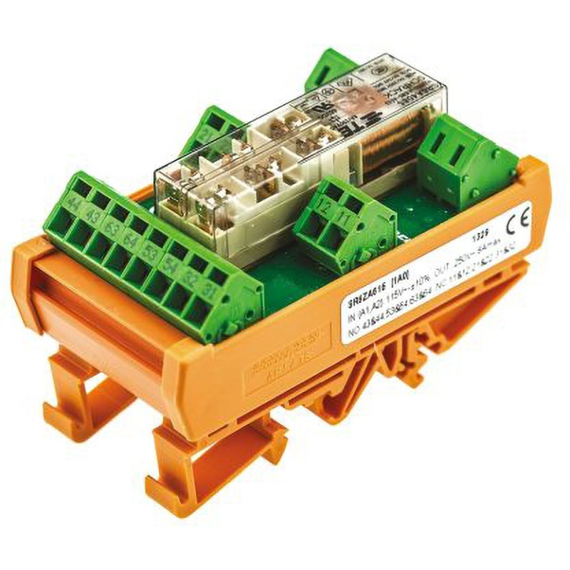 SR6ZA615 TE Connectivity リレー 115V TE Connectivity Japan(旧:TYCOELECTRONICS(タイコエレクトロニクス)) SR6シリーズ DINレール 3PDT 極数3