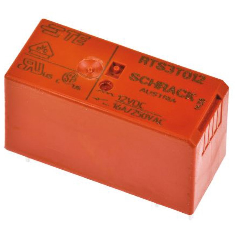 RTS3T012 TE Connectivity リレー 12V TE Connectivity Japan(旧:TYCOELECTRONICS(タイコエレクトロニクス)) RT1シリーズ プリント基板取付 SPST-NO 端子形状PCB  1箱(20個) 20,705円