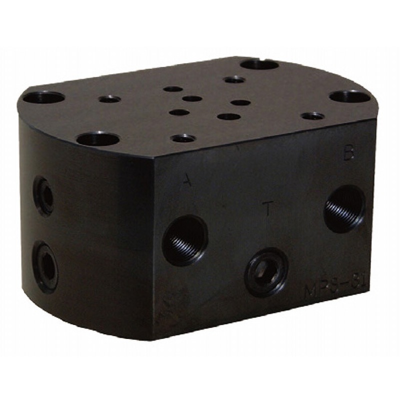 MPS-31 4方電磁切換弁(スプール型) サブプレート 1個 RIKEN(理研機器) 【通販モノタロウ】