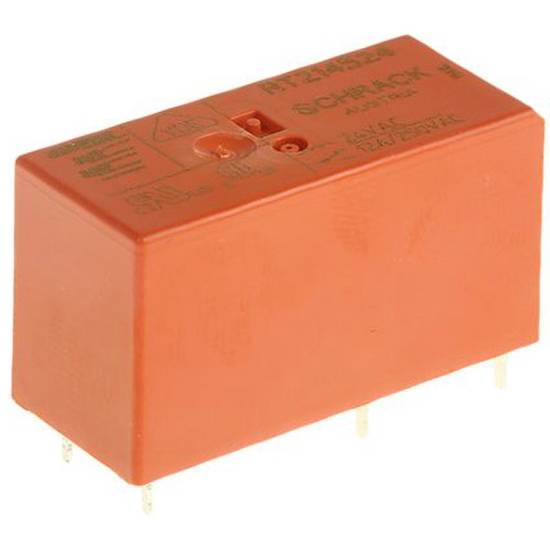 RT214524 TE Connectivity リレー 24V TE Connectivity Japan(旧:TYCOELECTRONICS(タイコエレクトロニクス)) RT1シリーズ 基板実装 SPDT 極数1  1箱(20個)