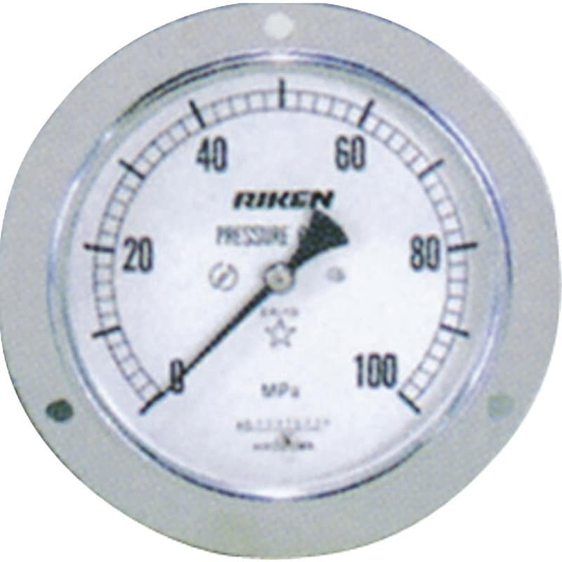 AS100-35M 圧力計 理研機器(RIKEN) A枠(立型つば無し) 圧力 AS100-35M 圧力計 理研機器(RIKEN) A枠(立型つば無し) 圧力