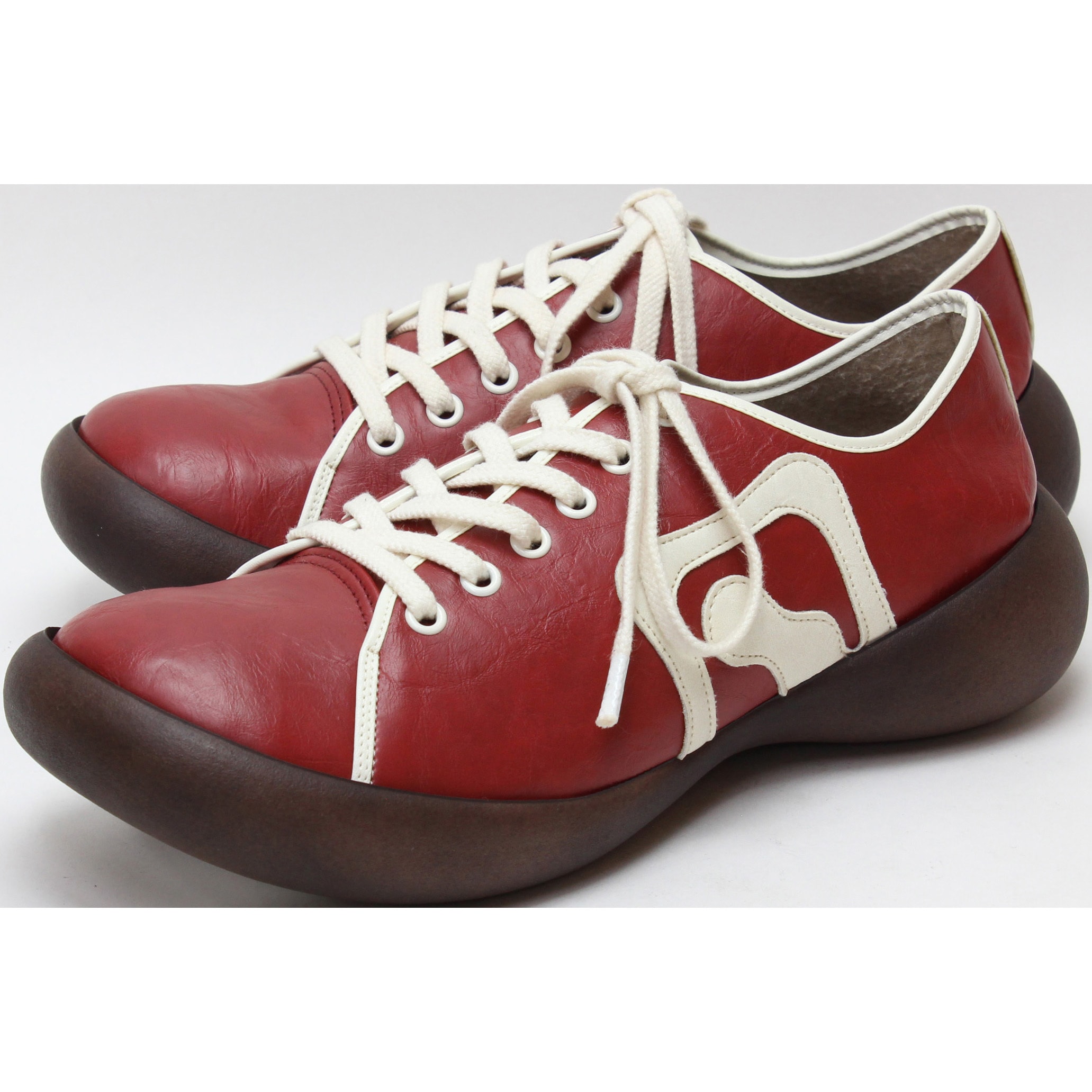 CJFS6801b-RED-S レディースフィールドシューズ リゲッタ レッド色 サイズ22.5～23cm  CJFS6801b-RED-S