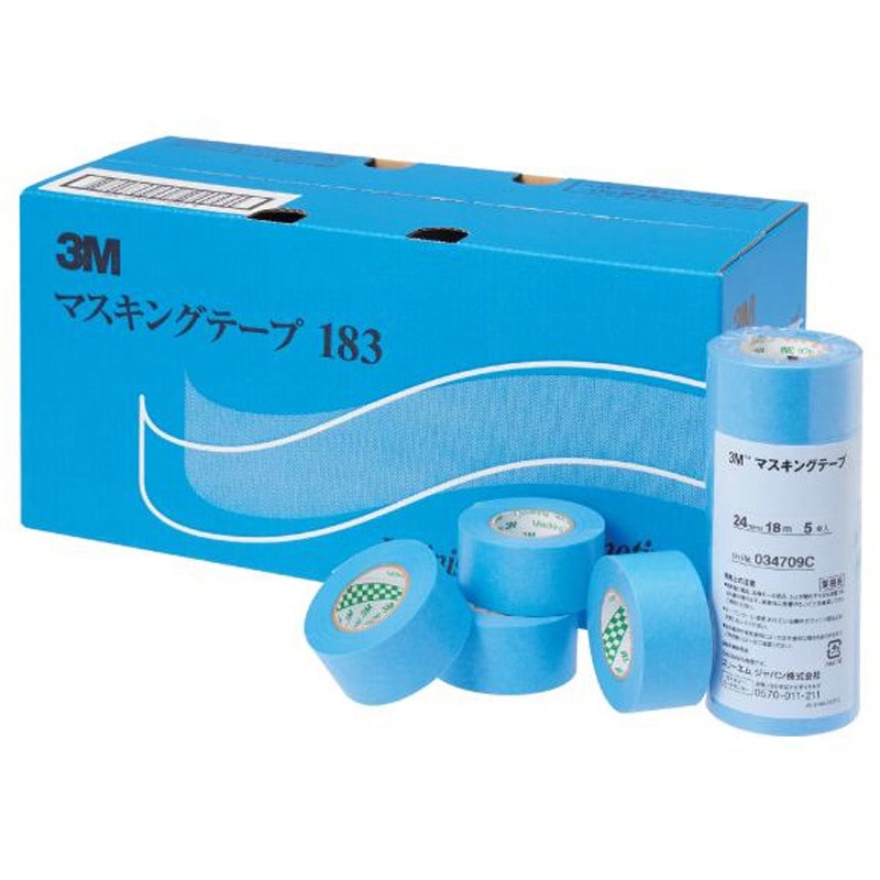 マスキングテープ 183 3M(スリーエム) 【通販モノタロウ】