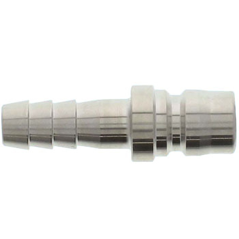 バルブレス中圧用プラグカプラー・ステンレス(ホース取付用