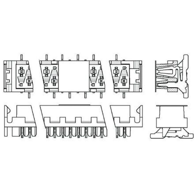 7-338069-8 TE Connectivity 基板接続用ソケット Micro-Match シリーズ 1セット(900個) TE Connectivity Japan(旧:TYCOELECTRONICS(タイコエレクトロニクス)) 【通販モノタロウ】