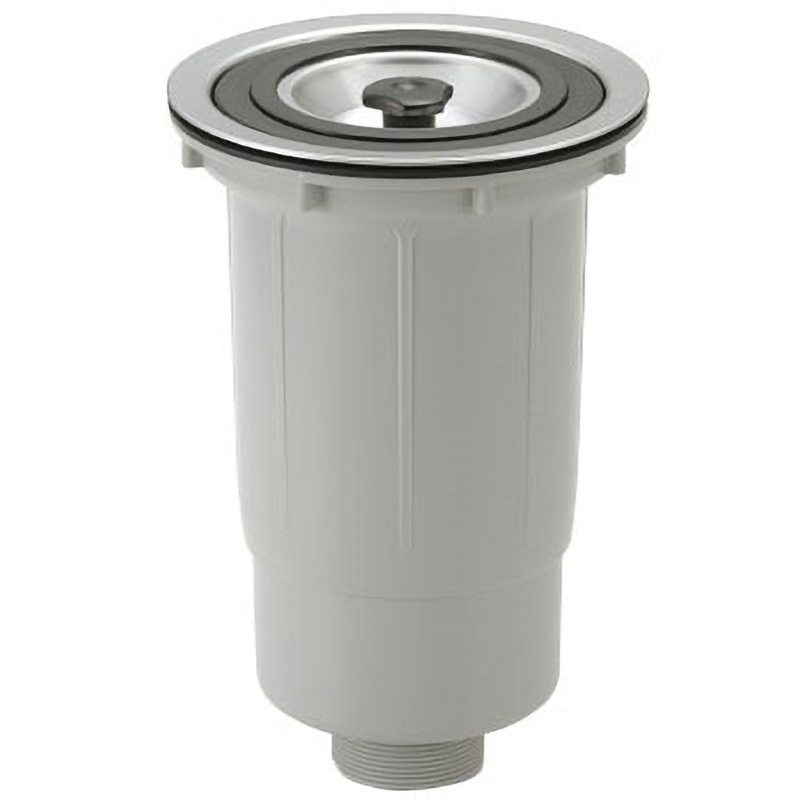TO-194BKWP 大型ゴミ収納器付防臭排水トラップ樹脂カゴ付 1個 SUGICO(スギコ) 【通販モノタロウ】