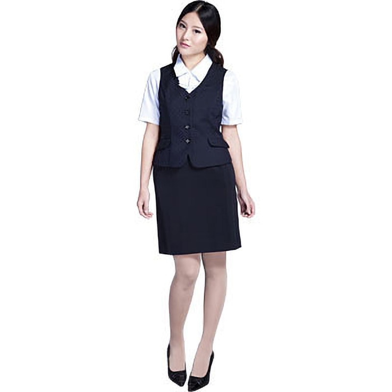 FV36002 ダイヤモンドシェイプ ベスト フォーク(Nuovo) 女性用 ネイビー色 5号サイズ  FV36002