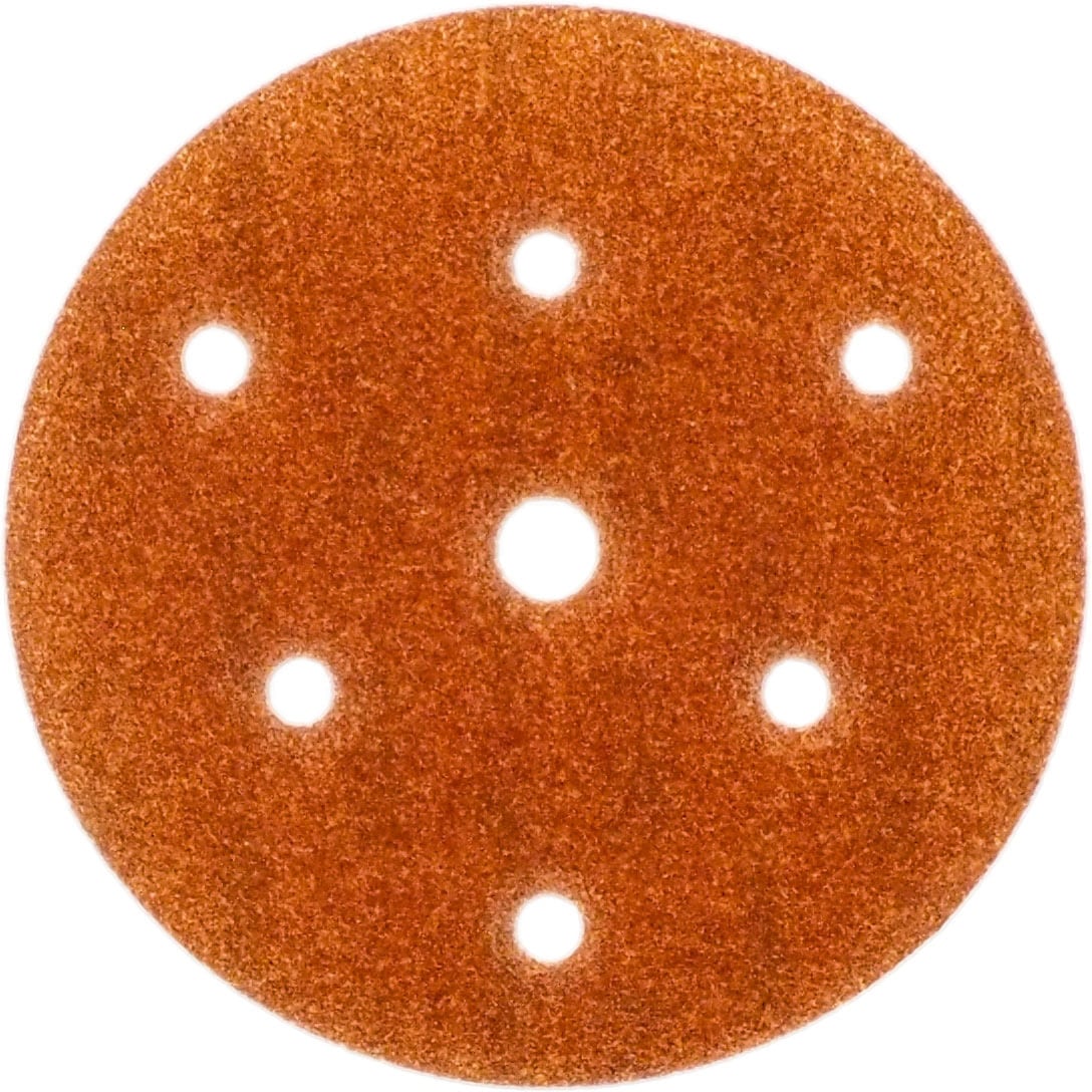 K-220 スーパーアシレックス ブラウン KOVAX(コバックス) 粒度220番相当 マジック式 穴あり仕様 ディスク 外径125mm寸法Φ125mm 1箱(100枚) 6,466円