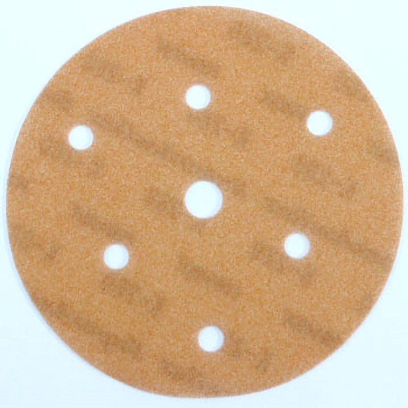 K-280 スーパーアシレックス ブラウン KOVAX(コバックス) 粒度280番相当 マジック式 穴あり仕様 ディスク 外径125mm寸法Φ125mm 1箱(100枚)