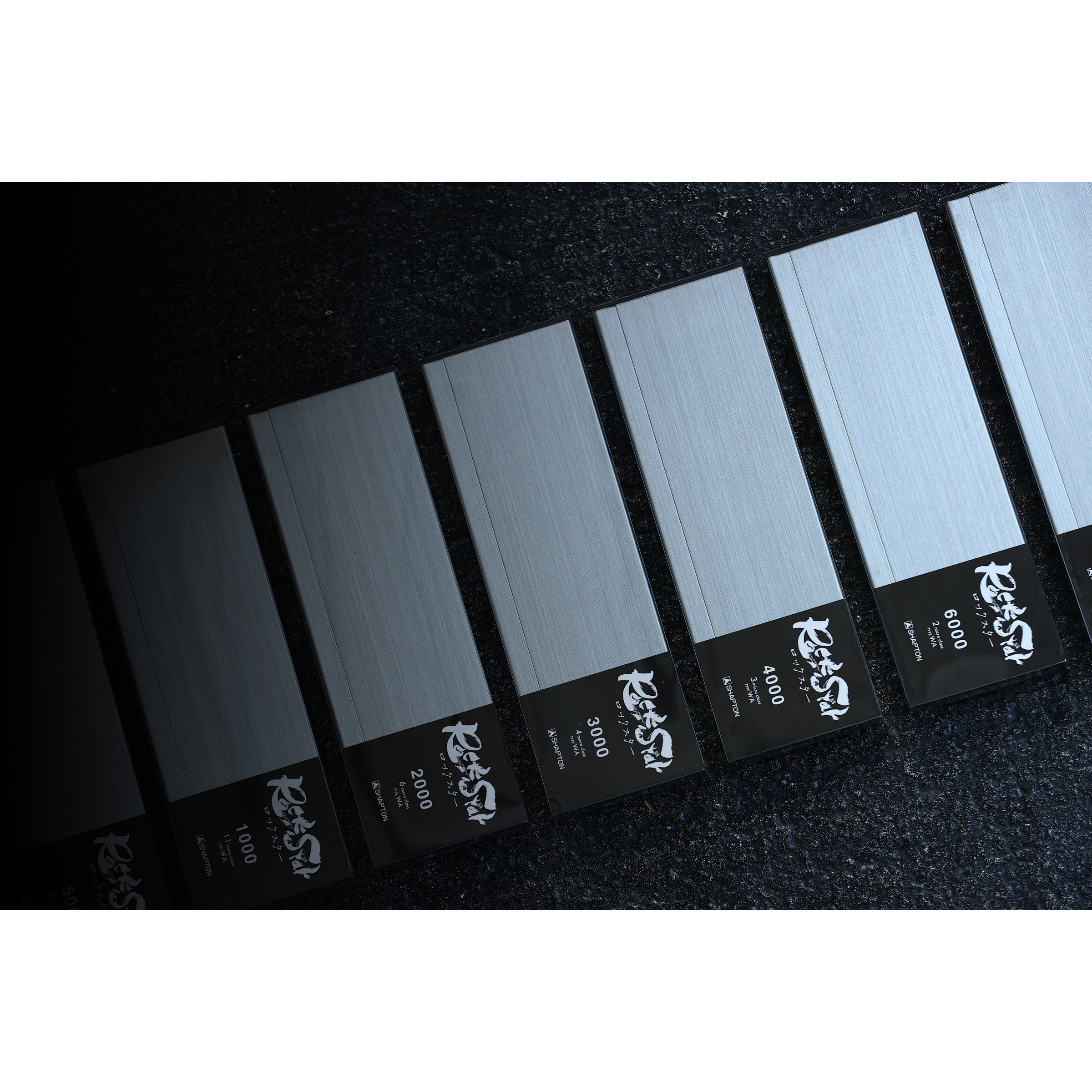 シャプトン 刃の黒幕 ロックスター#4000 #1000 #120 研ぎ台