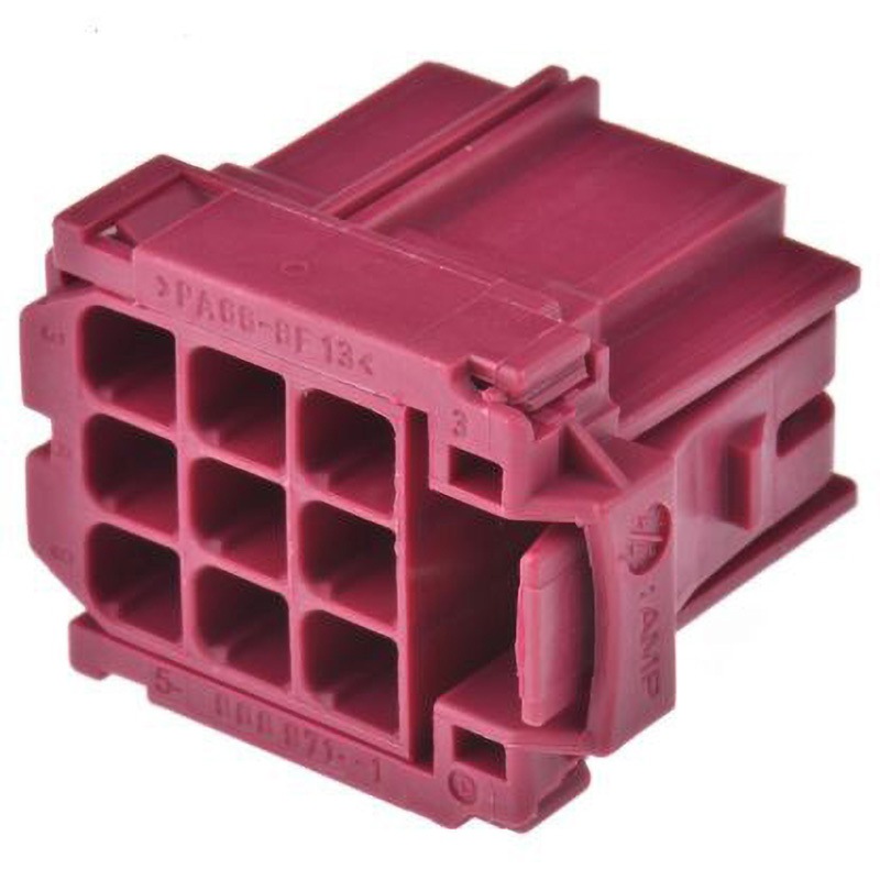 5-968971-1 TE Connectivity 自動車用コネクタ AMP MCP 2.8シリーズ TE Connectivity Japan(旧:TYCOELECTRONICS(タイコエレクトロニクス)) メス コンタクト数9 ハウジングタイプ 行数3  1箱(1800個) 5-968971-1