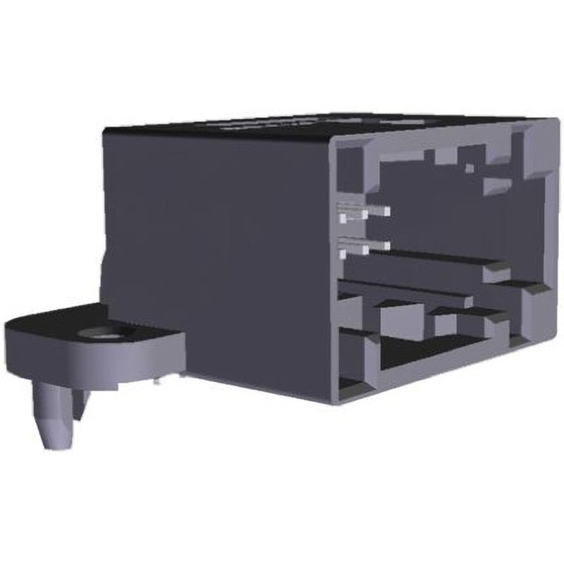 1355505-1 TE Connectivity 自動車用コネクタ Micro Quadlock Systemシリーズ TE Connectivity Japan(旧:TYCOELECTRONICS(タイコエレクトロニクス)) オス コンタクト数12 スルーホール 行数2  1箱(432個) 1355505-1