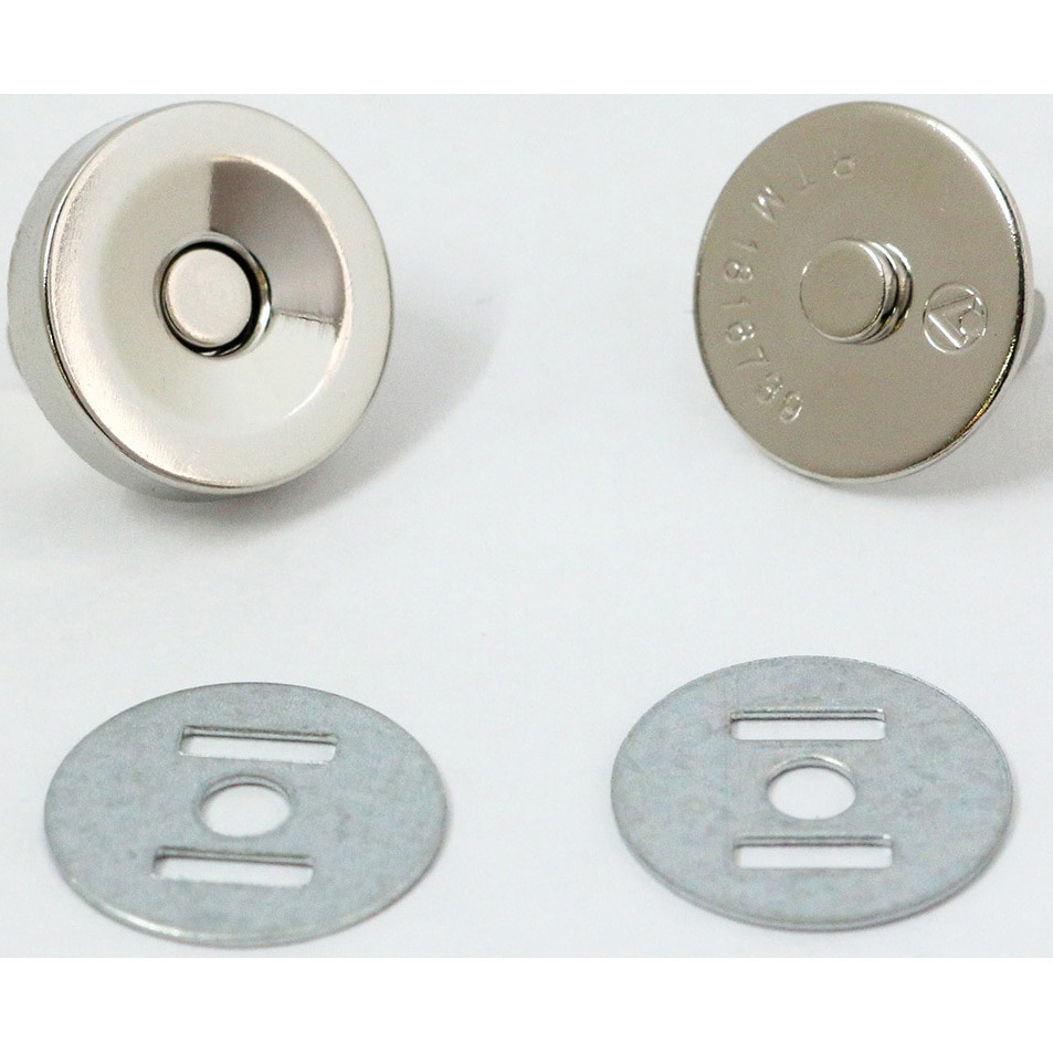 M72-S マグネットボタン 日本紐釦貿易 径14mm 1袋(5組) M72-S