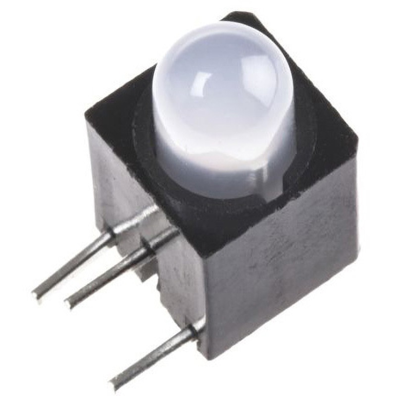 550-3505 ダイアライト 基板用LED表示灯 2色 スルーホール実装 1