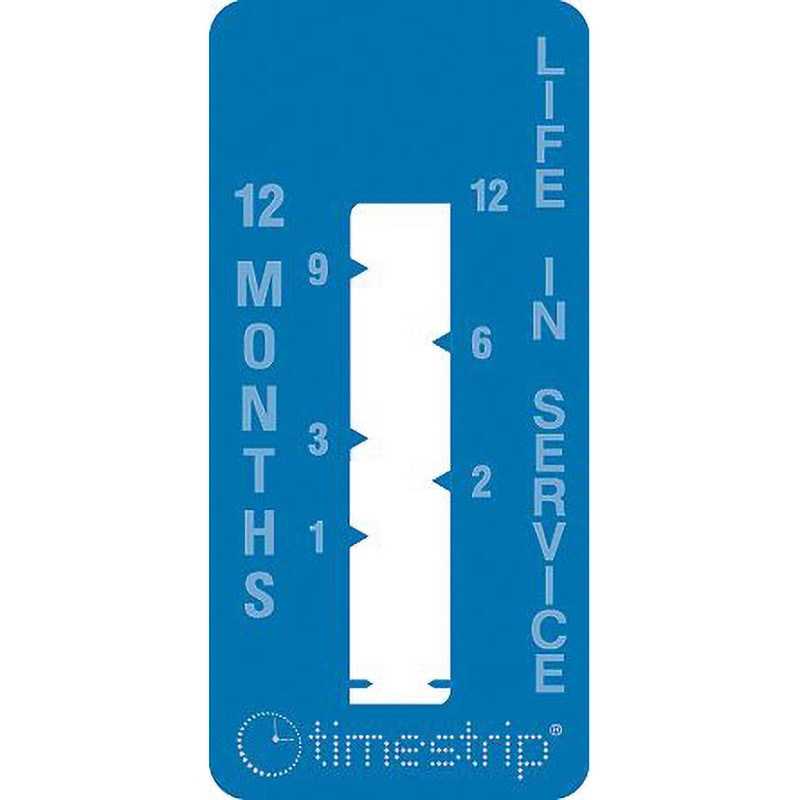 TS121 タイムストリップ 時間インジケータ 不可逆性 タイムストリップ 1箱(100個) TS121