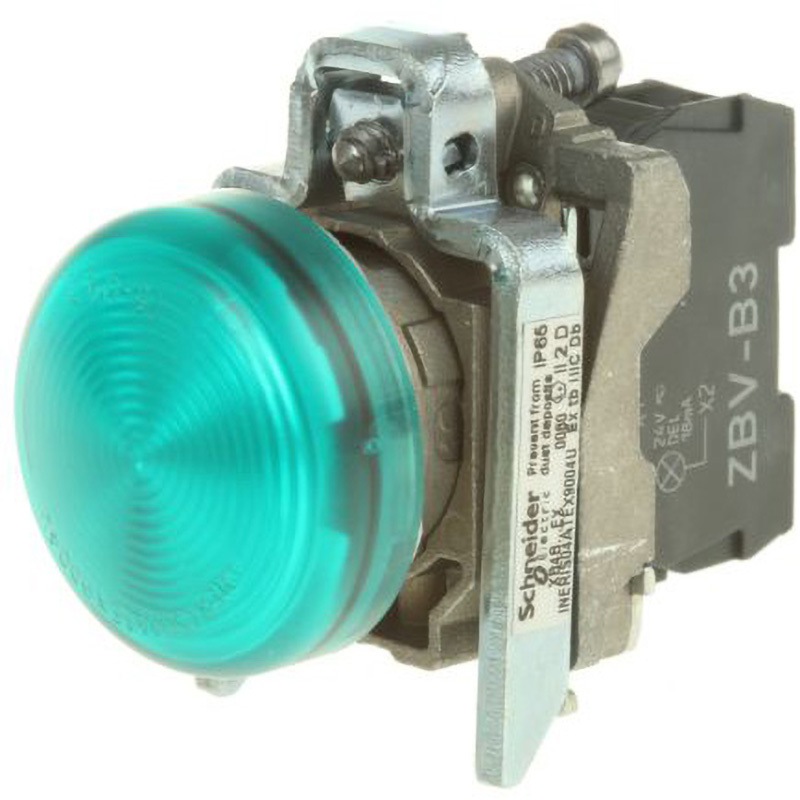 XB4BVB3EX パイロットランプ 表示灯 Schneider Electric LED灯 Harmony×B4シリーズ シュナイダーエレクトリック 1個 XB4BVB3EX